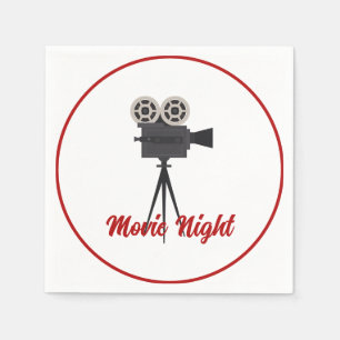 Aangepast filmcamerapapier servet