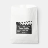 Aangepast filmklapbord bedankzakje (Voorkant)