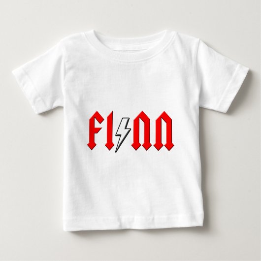 aangepast FINN-shirt voor rots en rollen (Voorkant)
