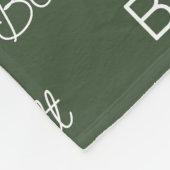 Aangepast Fleece Deken (Hoek)