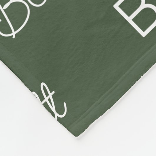 Aangepast Fleece Deken (Hoek)