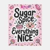 Aangepast Fleece Deken (Voorkant)