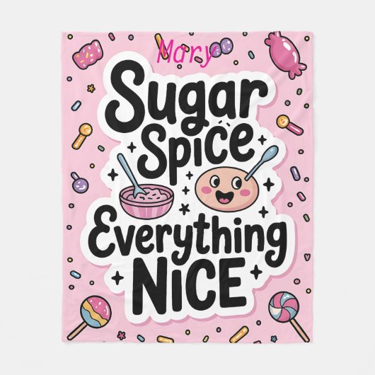 Aangepast Fleece Deken (Voorkant)