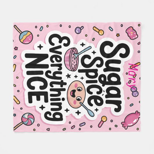 Aangepast Fleece Deken (Voorkant (Horizontaal))