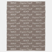 Aangepast Fleece Deken (Voorkant)