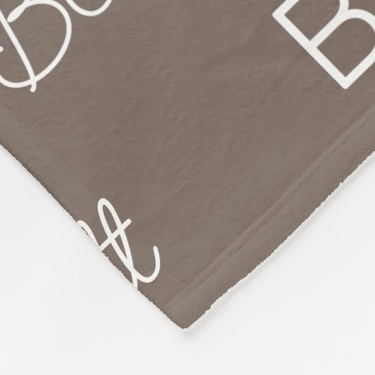 Aangepast Fleece Deken (Hoek)