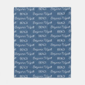 Aangepast Fleece Deken (Voorkant)