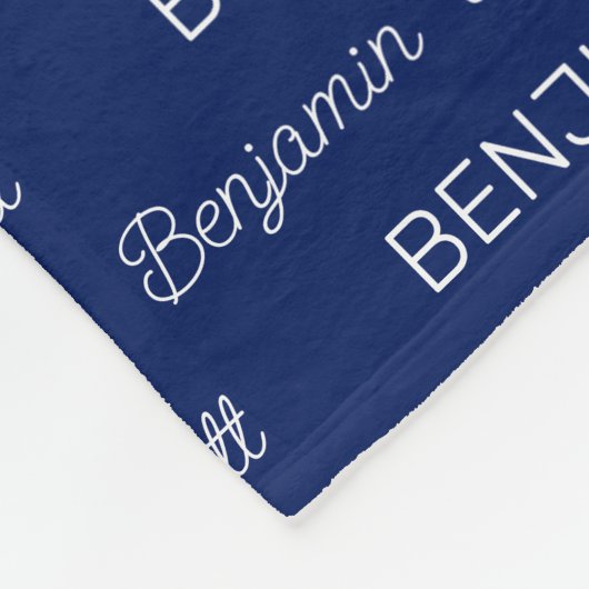 Aangepast Fleece Deken (Hoek)