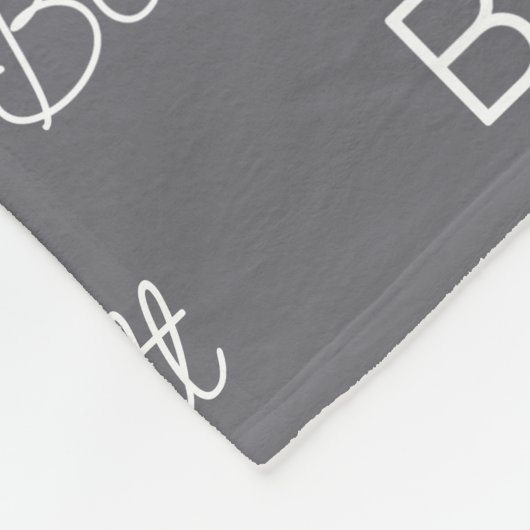 Aangepast Fleece Deken (Hoek)