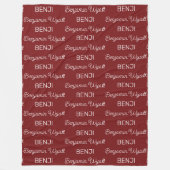 Aangepast Fleece Deken (Voorkant)