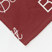 Aangepast Fleece Deken (Hoek)