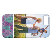 Aangepast flessenpatroon voor foto's Case-Mate iPhone case (Achterkant (Horizontaal))