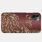 Aangepast flessenpatroon voor heerlijk goud Case-Mate iPhone case (Achterkant (horizontaal))