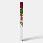 Aangepast  Floral Gold Marble Case-Mate iPhone Case (Achterkant / Links)