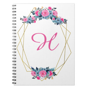 Aangepast Floral Lijst Notitieboek