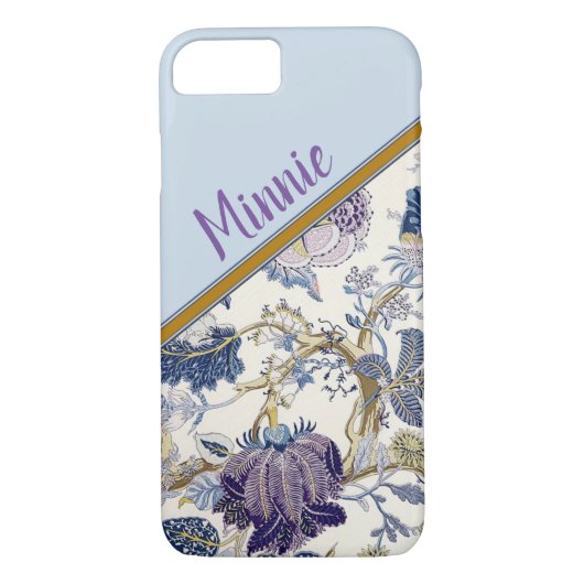 Aangepast Floral ontwerp Case-Mate iPhone Case (Achterkant)
