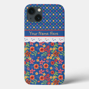 Aangepast Floral Polkas Faux Lace iPhone 6 Hoesje