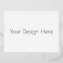 Aangepast Folie Feestdagen Briefkaart