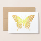 Aangepast Folie Kaarten (Voorkant met envelop)