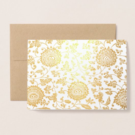 Aangepast Folie Kaarten (Voorkant met envelop)