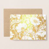 Aangepast Folie Kaarten (Voorkant met envelop)