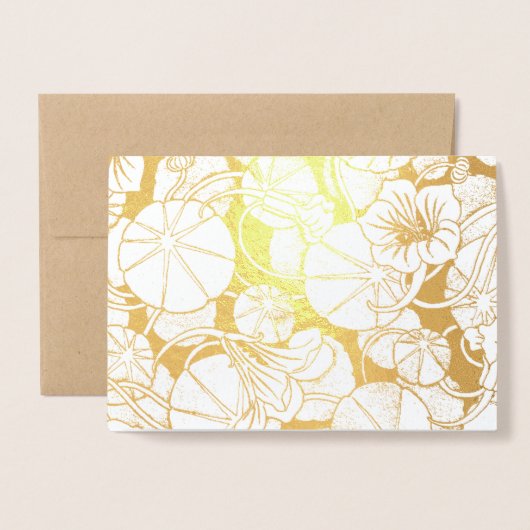 Aangepast Folie Kaarten (Voorkant met envelop)