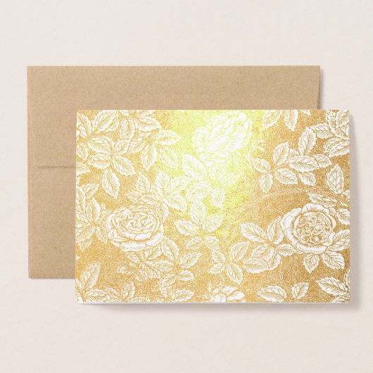 Aangepast Folie Kaarten (Voorkant met envelop)