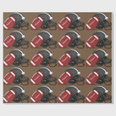 Aangepast Football Cadeaupapier (Vlak)