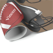 Aangepast Football Cadeaupapier (Rol Hoek)