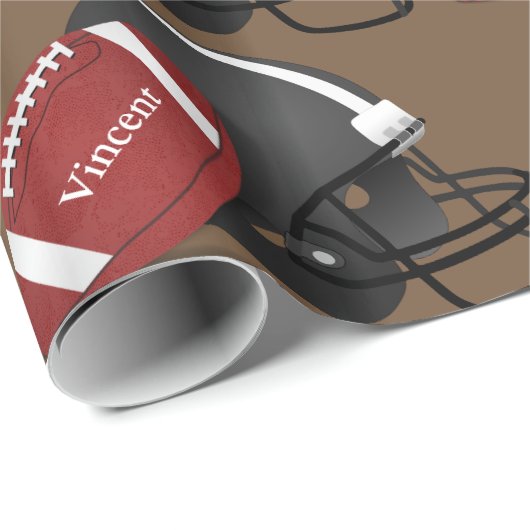 Aangepast Football Cadeaupapier (Rol Hoek)