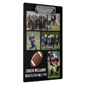 Aangepast Football Coach 5 Naam van fotoverzamelte Klembord (Rechts)