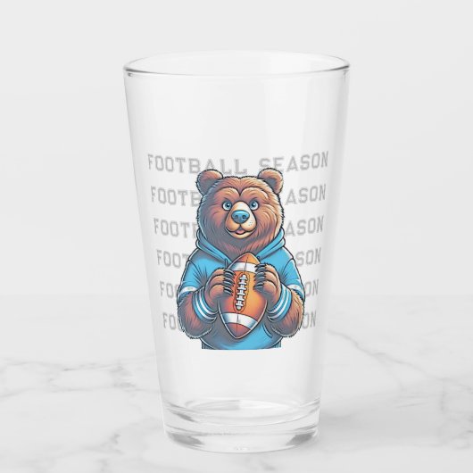 Aangepast Football Glas (Voorkant)