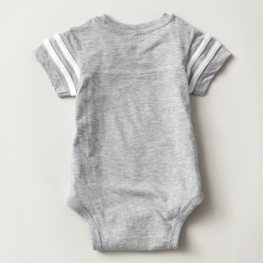 Aangepast Football Jersey Romper (Achterkant)