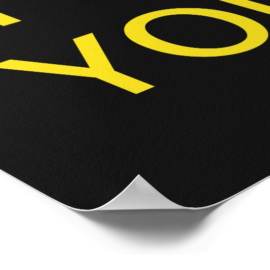 Aangepast Football kalm houden en afspelen, poster (Hoek)