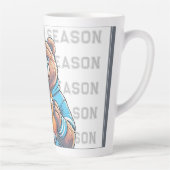 Aangepast Football Latte Mok (Rechts)