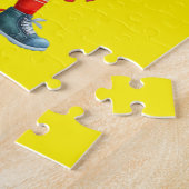 Aangepast football legpuzzel (Zijkant)