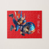 Aangepast football legpuzzel (Horizontaal)