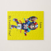 Aangepast football legpuzzel (Horizontaal)