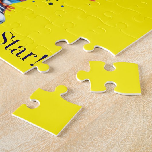 Aangepast football legpuzzel (Zijkant)