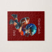 Aangepast football legpuzzel (Horizontaal)