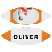 Aangepast Football met naam en foto (Panelen)