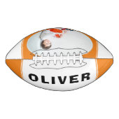 Aangepast Football met naam en foto (Voorkant)