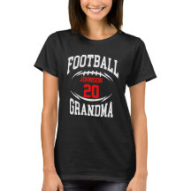 Aangepast Football Oma T-shirt