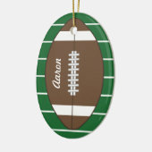 Aangepast Football Ornament (Links)