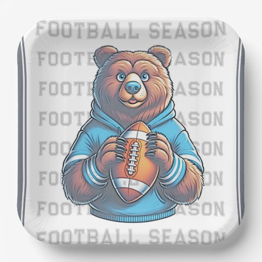 Aangepast Football Papier Bord (Voorkant)