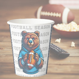 Aangepast Football Papieren Bekers