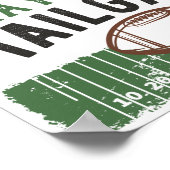 Aangepast Football Party-trappelbord Poster (Hoek)