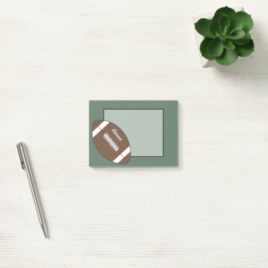  Aangepast Football Post It Notes Gift (Kantoor)