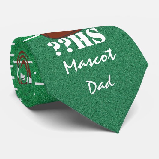 Aangepast Football Stropdas (Opgerold)