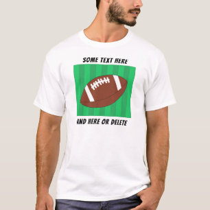 Aangepast football t-shirt